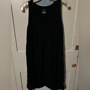 Black medium dress